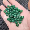 Ágata Verde Calabaza Cuentas Redondas Jade Cuentas Sueltas Calcedonia Verde Melón Pulsera Collar Accesorios de Joyería Cuentas Hechas a Mano
