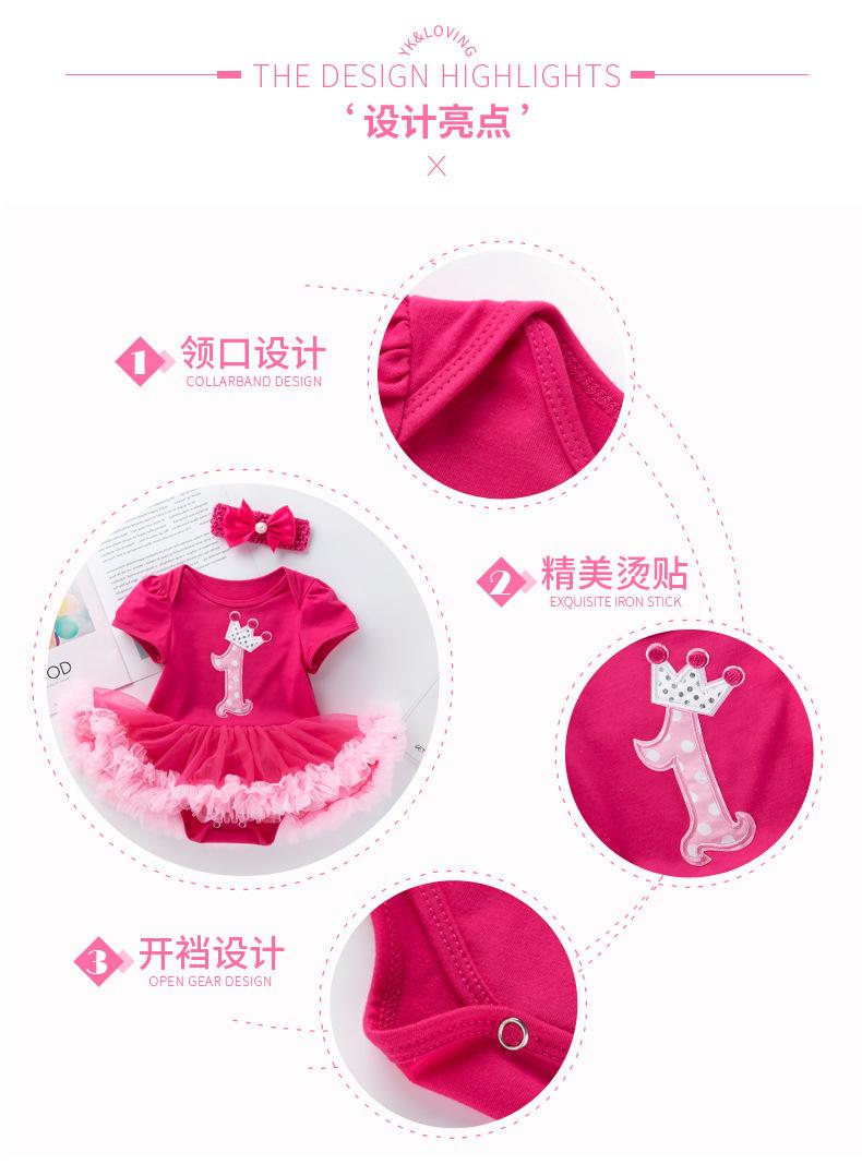 生日短袖哈衣裙_04