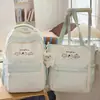 Mochila de Nuevo Estilo con Color Contrastante, Versátil para Estudiantes Universitarios, Bolsa Escolar Linda y Fresca para Mujeres, Mochila Ligera de Gran Capacidad para Viajes Diarios Casuales