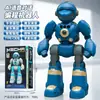 Robot Inteligente Infantil Transfronterizo con Programación por Control Remoto y Funciones Interactivas en Inglés y Ruso, un Juguete de Regalo de Cumpleaños para Niños y Niñas