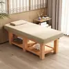 Cama de belleza de madera maciza para masaje y terapia, fisioterapia integrada multifuncional de medicina china y tratamiento corporal, cama especializada para salones de belleza y terapia ósea