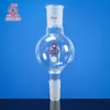 Amortiguador de Bola a Prueba de Explosiones Bola Antisalpicaduras Recta Bola Antisalpicaduras 100ml 250ml Coincidencia con Evaporador Rotatorio Vidrio Lianhua Lh-163