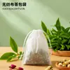 100 Bolsitas de Té, Bolsitas de Té Desechables de Grado Alimenticio, Bolsitas Filtro de Hierbas, Bolsitas para Condimentos del Hogar, Bolsitas de Té No Tejidas