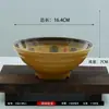 Tazón Retro para Fideos Atractor de Fortuna, Tazón para Sopa, Tazón para Fideos Caracol, Tazón Azul y Blanco, Tazón para Maquillaje Facial, Tazón para Hot Pot Picante, Tazón de Melamina para Fideos con Carne, Vajilla