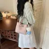 Bolso de Hombro Retro de Mezclilla 2026 para Mujer, Bolso Cruzado de Diseño de Nicho, Bolso Cubo de Mano de Patchwork de Cuero de Alta Gama