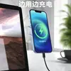 Soporte de Expansión para Portátil de Aleación de Aluminio, Soporte Portátil, Magsafe Magnético para Teléfono Móvil, Computadora, Oficina, Misma Pantalla
