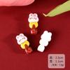 Acessórios de resina diy jóias creme cola caso de telefone bonito tangyuan coelho acessórios do carro headband patch atacado