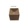 Difusor de Aceites Esenciales de Madera Maciza para Coche, Difusor de Aromaterapia de Madera, Difusor para Interiores de Oficina, Madera Aromática, Madera de Arte para Regalo, Producto de Madera