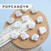 Aplica de Cara Sonriente en la Nube Cerámica DIY Joyería Hecha a Mano con Cuentas Decoración Cuentas Sueltas Material Hecho a Mano Accesorios Bolsa Colgante Accesorios