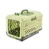 Transportadora de Gato para Viajes Transfronterizos, Transportadora Plegable para Mascotas para Perros y Gatos, Jaula para Gatos de Almacenamiento Portátil, Cápsula Espacial
