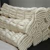 Hilo de Seda de Mora 40/44D 5A Blanco Hilo de Seda de Fábrica Seda Cruda Hilo de Seda Blanca Hilo de Seda Real Un Ovillo