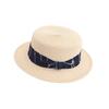 Sombrero de pescador estilo coreano para mujer, protector solar de primavera y verano, para playa, playa, informal, de paja, combina con todo.