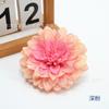 Pintura al óleo flor dalia simulación crisantemo dalia diy birrete sombrero para el sol flor decorativa caja de flores con flores