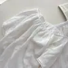 Design de Estilo Suave e Simples, Pijama de Cor Sólida para Mulheres, Novo Estilo de Verão, Tamanho Grande Casual para Casa, Conjunto de Manga Curta e Calça Longa