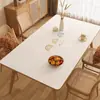 Jogo Americano de Couro, Não Lavável, Impermeável, à Prova de Óleo, Resistente ao Calor, Jogo Americano de Mesa de Jantar, Toalha de Mesa para Mesa de Centro, Luxo Leve, Sensação de Alta Qualidade, Toalha de Mesa para Sala de Estar