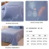 Conjunto de cama de quatro peças, 100% algodão, qualidade A, espessado e escovado para maior conforto, adequado para outono e inverno, atacado e dropshipping disponíveis do fabricante para vendas transfronteiriças