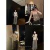 Nuevo Suéter de Punto de Manga Larga con Cuello en V de Color Sólido 2025 para Mujer, Top Básico Casual Simple para Otoño e Invierno