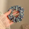 Accesorios para el Cabello de Celebridad de Internet Estilo Coreano Scrunchie de Cuadros Franceses para Mujer, Goma para el Cabello Fresca y Femenina, Venta al por Mayor de Vendedores Ambulantes