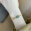 Pulsera Retro Francesa Yushi Calabaza Dorada Atmosférica Blanca Elegante Nicho Versátil Moda Nueva Pulsera Pulsera