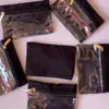 Nuevo Bolso de Terciopelo para Joyería Lista para Usar Bolso de Empaque con Cremallera de Terciopelo Bolso de Alta Gama para Joyería y Cosméticos Juego de 6 Piezas