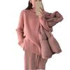 Suéter básico de cuello alto simple estilo japonés para mujer, otoño e invierno, holgado, para usar debajo, ropa exterior holgada, suéter top que combina con todo