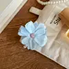 Pinza para el pelo pequeña floral de brisa suave de verano 2026 nuevo pasador estilo vacación en la playa, accesorio para el cabello súper de hada para una gran atmósfera fotográfica