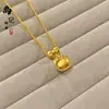 Loja de ouro com colar de laço Hello Kitty antigo e fofo, moda feminina, joias Joker, corrente para clavícula, atacado
