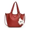 Bolso de Mano de Mujer Moderno 2024 Nuevo Simple Versátil Bolso Balde Bolso de Hombro Bandolera