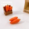 Resina Caricatura Simulación Frutas y Verduras Miniatura DIY Comida de Simulación Juguetes Decoraciones Adornos de Escritorio Accesorios Mayoreo