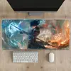Estilo Estético Transfronteiriço Escritório de E-Sports Mouse Pad Especial para FPS Grande Espessura Borda de Bloqueio de Precisão Sedoso e Resistente a Manchas