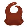 Babador grande transfronteiriço recém-nascido silicone babador fácil de limpar suprimentos para bebês babador à prova d'água