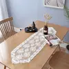 Encaje Europeo Clásico Flor Hueca Bandera de Mesa Mantel Familiar Mantel Mantel