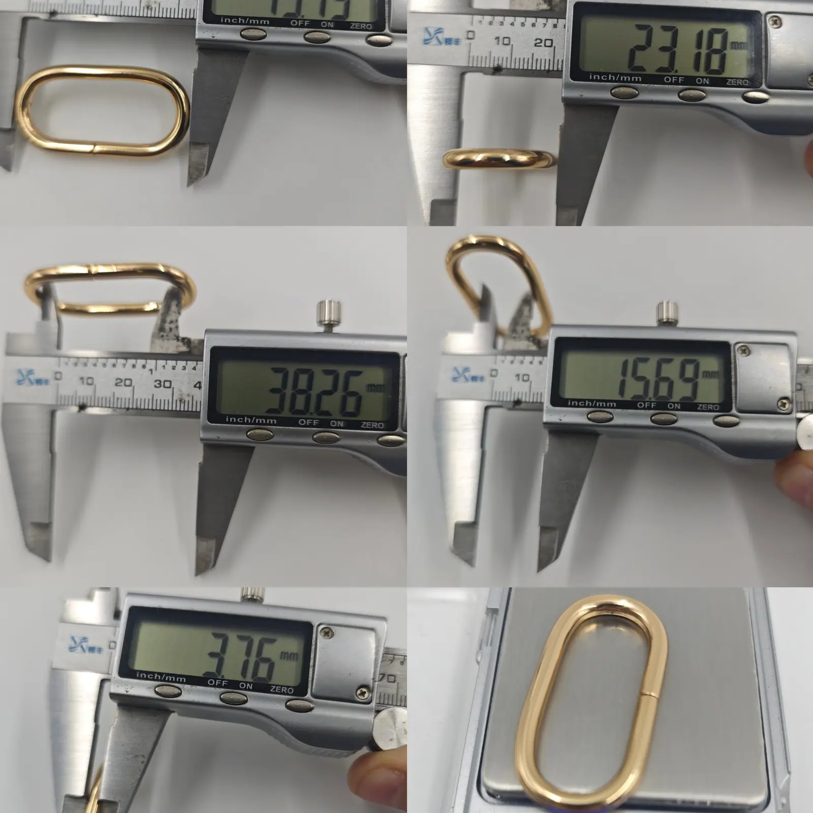 铁线旦型扣 diy鞋类包带旦环圈蛋扣 服饰五金配件金属U形椭圆铁圈3.8线1.5x5旦挂镀浅金色.png.jpg