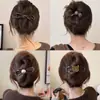 Clip de torsión para el pelo de gato con estampado de leopardo lindo y divertido sensación de nuca un clip de pinza de palabra fábrica de accesorios para el cabello para mujer un mayorista