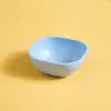 Prato Criativo Quadrado Transfronteiriço para Temperos Tigela Doméstica de Molho PP Tigela de Sobremesa Utensílio de Mesa para Hot Pot de Autoatendimento Tigela Espessa para Molho