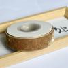 Cinta de Terciopelo Estampada en Oro Estilo Nuevo Estilo Navideño Cinta Decorativa Navideña Material para Lazo de Caja de Regalo Empaque de Regalo