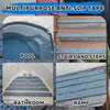 Cinta Antideslizante de Partículas de Caucho EPDM, Pegatina Impermeable y Resistente al Desgaste con Textura Mate para Piscinas, Exclusivamente para Exportación Transfronteriza