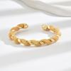 Cientos de pulseras de moda de alta gama, nicho de sentido simple, textura metálica que no se decolora, pulsera de lujo ligero para hombres y mujeres, fabricantes al por mayor