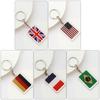 Abanicos Decorativos Creativos de Regalo, Banderas de Varios Países, Banderas de Estrellas, Colgantes de Llavero de Acrílico, Regalos y Recuerdos