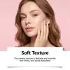 Bastão Hidratante Rosa Hidratante Nutritivo Aplicar na Pele Facial Local Suavizante Design de Bastão Portátil Bastão para Skincare
