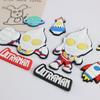 Pegatina de parche suave adhesiva para decoración DIY de Ultraman de dibujos animados, funda para teléfono móvil, iPad, zapatillas, accesorios para tazas, caja de almacenamiento, pegatinas de joyería