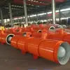 Conducto de aire directo para minería de hierro, con mecanismo de cierre automático para prevenir el flujo de aire inverso. Conducto de aire directo para minería de hierro