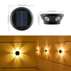 Nueva luz solar de pared para uso exterior, adecuada para el hogar, patio, balcón, decoración de jardín, iluminación exterior, luz lavaluces de ambiente