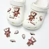 Charms de Sapato de Tartaruga de Desenho Animado e Dragão de Fogo Acessórios DIY Fivelas de Sapato Animal Fofo Resina de PVC Fivelas Decorativas em Estoque