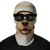 Máscara de Montar para Motocicleta al Aire Libre Cubierta Facial 3D Sudadera Deportiva Sombrero a Prueba de Polvo y Frío Forro de Casco Resistente al Viento