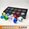 Juguetes de Piedras Preciosas para Niños Regalos Pequeños Diamante de Cristal Joyería para Niñas Accesorios DIY Piedras Preciosas Vidrio de Colores Rhinestones