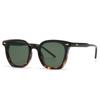 Europa y Estados Unidos tendencia transfronteriza fotografía callejera arte retro gafas de sol encanto moderno INS gafas de sol azules a prueba de viento 6016