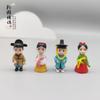Adornos de PVC para Pareja Directos de Fábrica Corea del Sur Manualidades Personajes de Dibujos Animados Accesorios para Pastel Adornos para Micropaisaje Casero