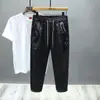Pantalones Rectos Pequeños de Nuevo Estilo Verano 2023 para Hombre Sueltos Primavera y Otoño Sensación de Caída Pantalones Largos Casuales para Niños Hombre