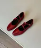 Zapatos Mary Jane versátiles de piel de vaca vintage para mujer, punta redonda, corte bajo, zapatos de ballet con tira cruzada con aumento interno de altura, zapatos de vestir de estilo francés